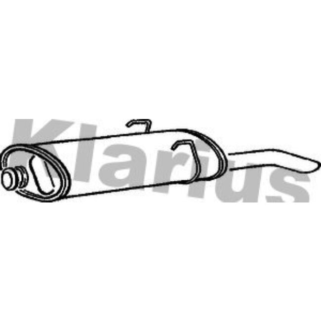 Silencieux Arrière Klarius 220186