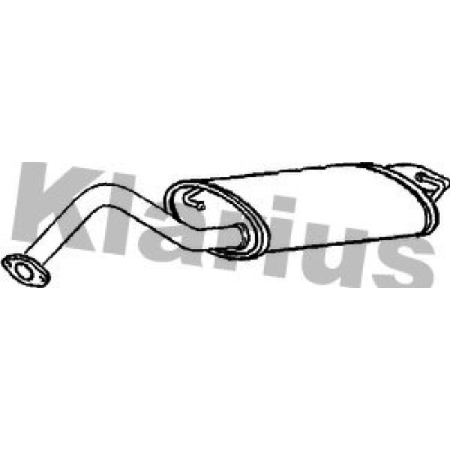 Silencieux Arrière Klarius 220843