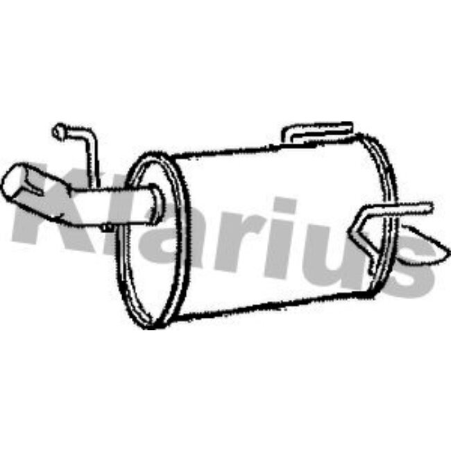 Silencieux Arrière Klarius 210783