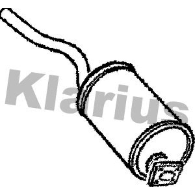 Silencieux Arrière Klarius 220416