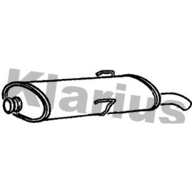 Silencieux Arrière Klarius 210656