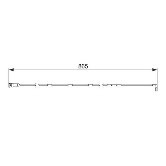 Témoin D'usure Bosch 1987474586