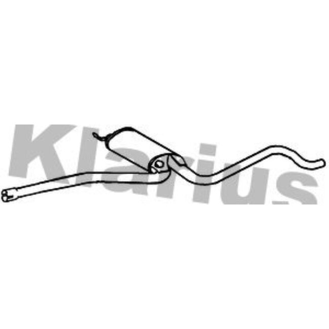 Tube D'échappement Klarius 250508