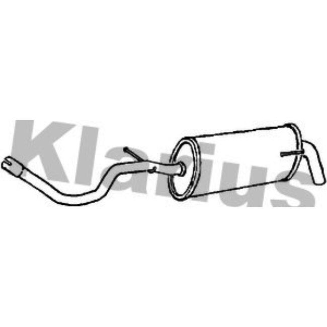 Silencieux Arrière Klarius 220701