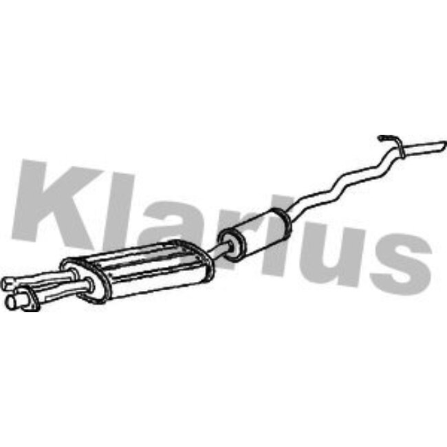 Tube D'échappement Klarius 270438