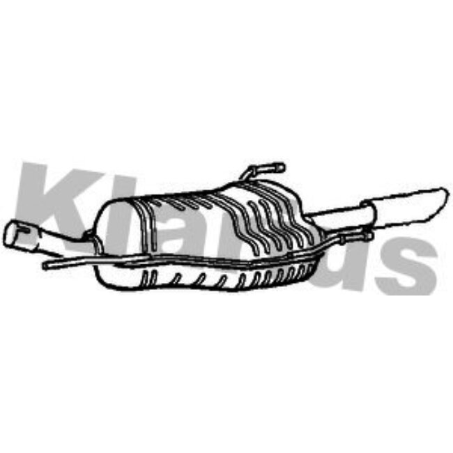 Silencieux Arrière Klarius 220814