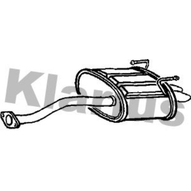 Silencieux Arrière Klarius 220812