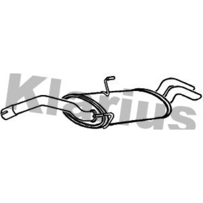 Silencieux Arrière Klarius 230809