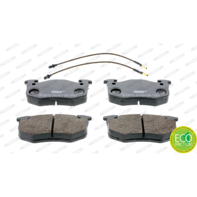 4 Plaquettes De Frein Ferodo Fdb440