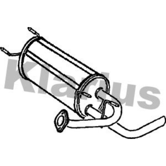 Silencieux Arrière Klarius 220437