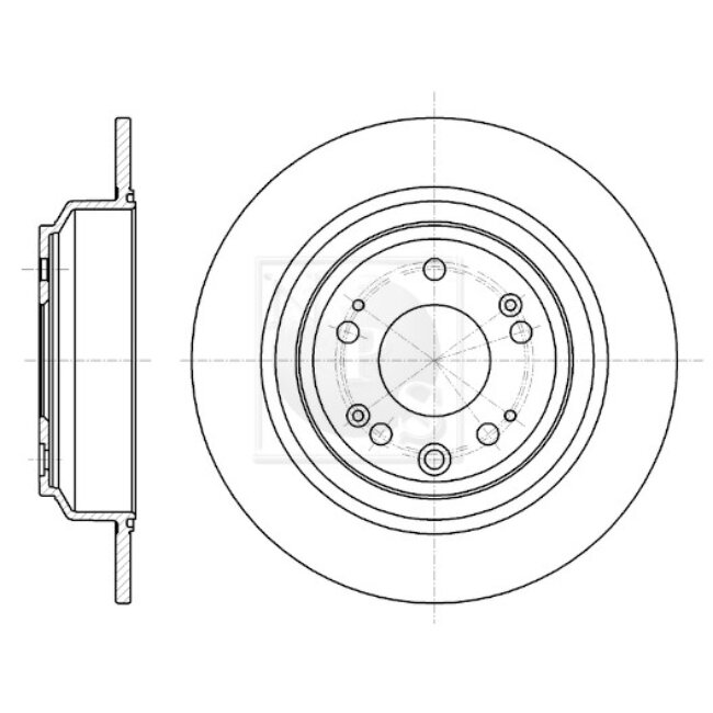1 Disque De Frein Nps H331a46