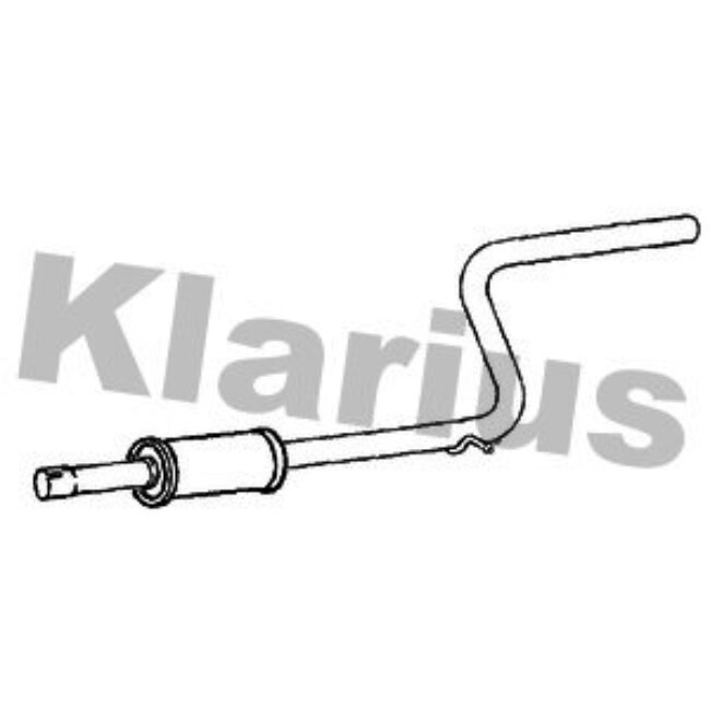 Tube D'échappement Klarius 250888