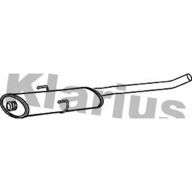 Silencieux Intermédiaire Klarius 250692