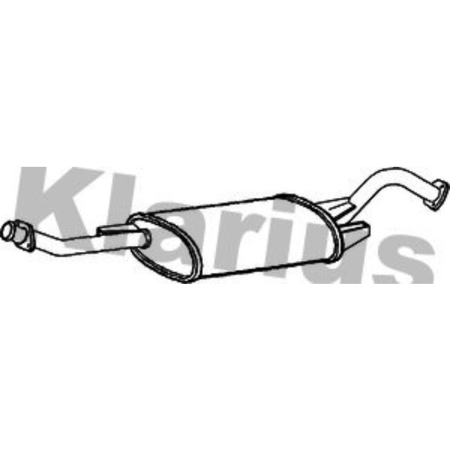 Silencieux Intermédiaire Klarius 250758