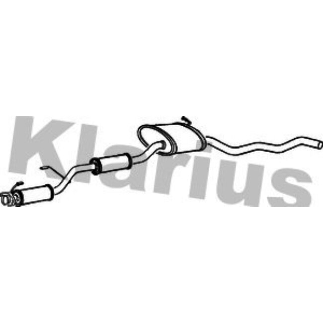 Silencieux Intermédiaire Klarius 270094