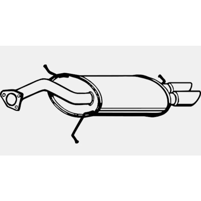 Tube D'échappement Nps M430i72