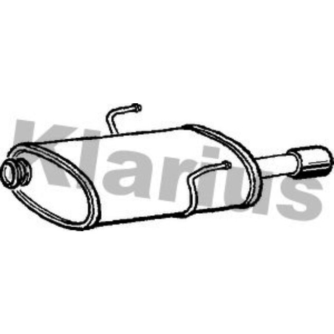Silencieux Arrière Klarius 231033