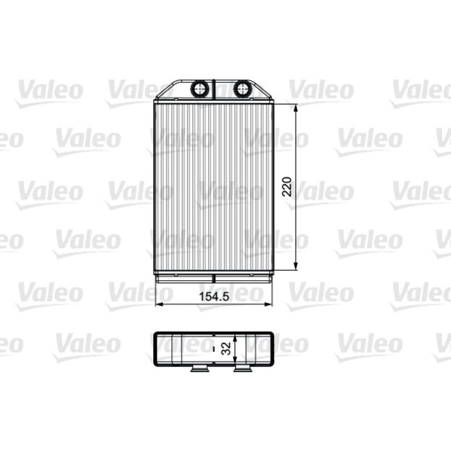 Radiateur De Chauffage Valeo 811529