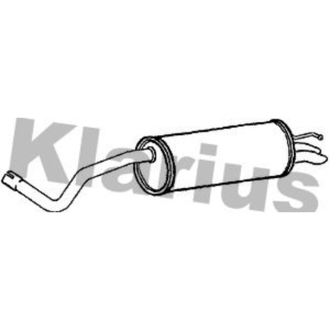 Silencieux Arrière Klarius 240990