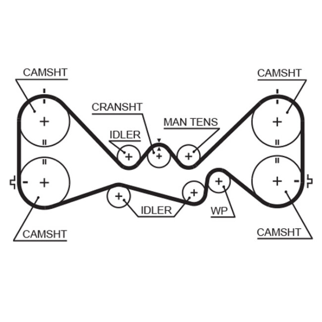 Courroie De Distribution Gates 5384xs