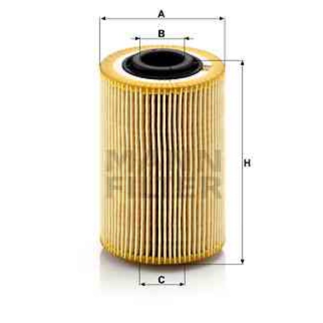 Filtre À Huile Mann-filter Hu924/2x