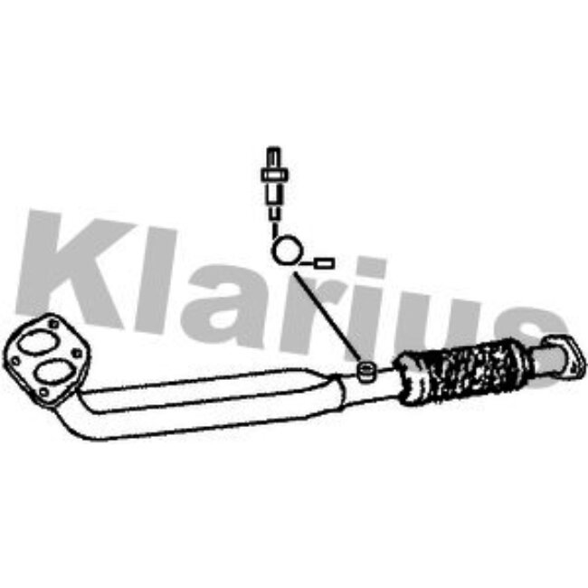 Tube D'échappement Klarius 301118