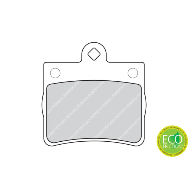 4 Plaquettes De Frein Ferodo Fdb1310