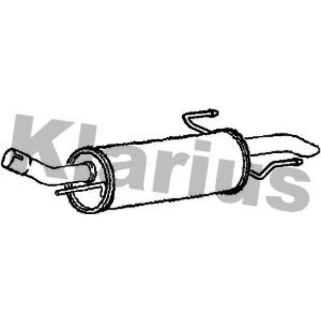 Silencieux Arrière Klarius 220801
