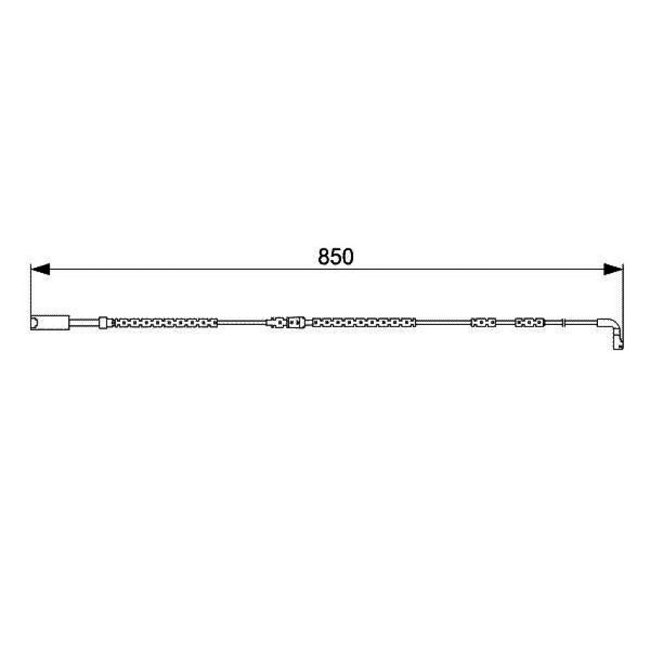 Témoin D'usure Bosch 1987473030