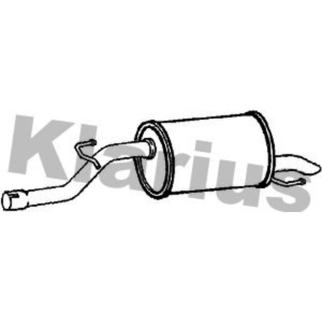 Silencieux Arrière Klarius 270725