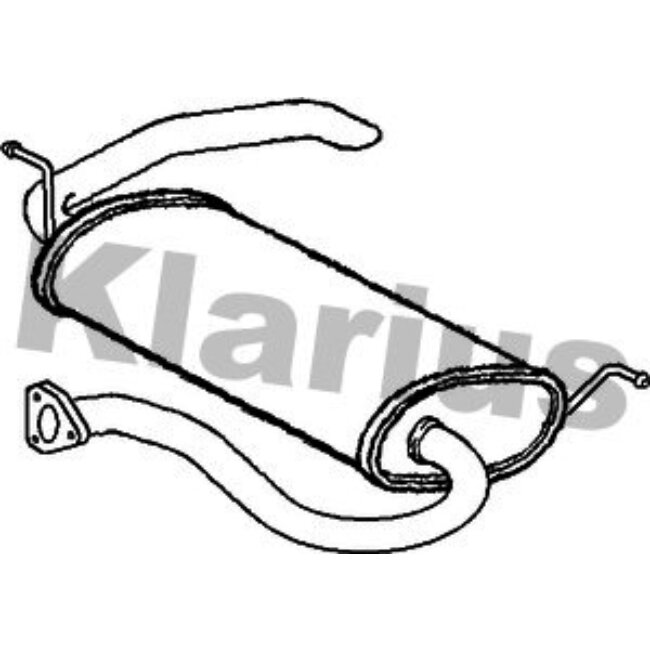 Silencieux Arrière Klarius 230934