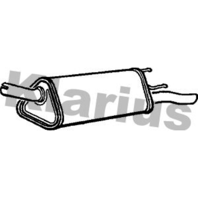 Silencieux Arrière Klarius 210354