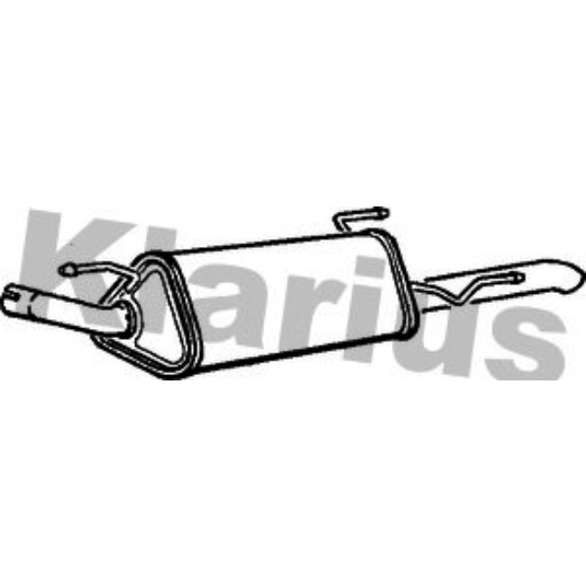 Silencieux Arrière Klarius 220460