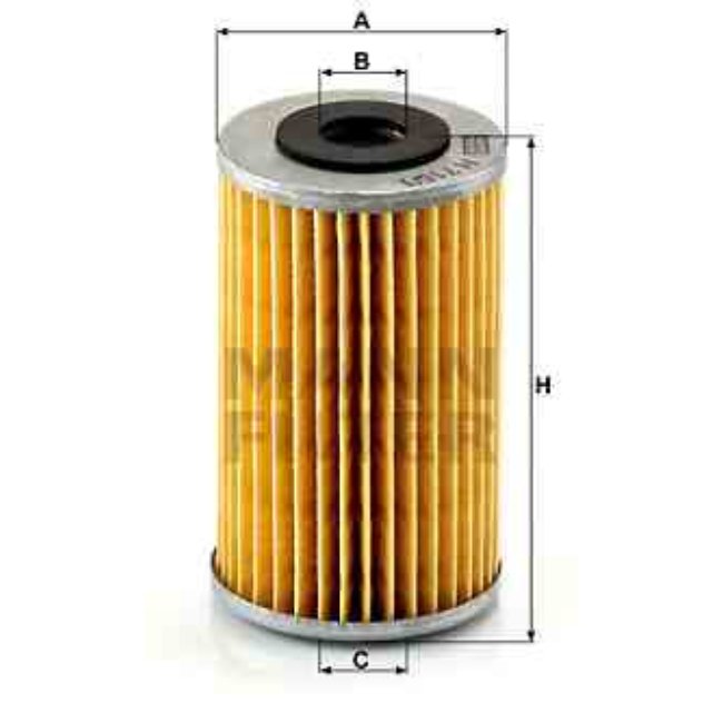 Filtre À Huile Mann-filter H715/1n