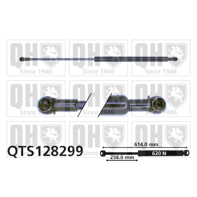 Vérin De Coffre Quinton Hazell Qts128299