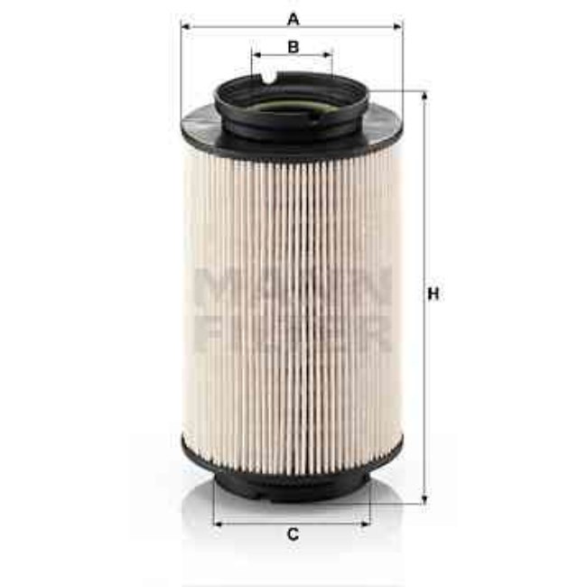 Filtre À Carburant Mann-filter Pu936/2x