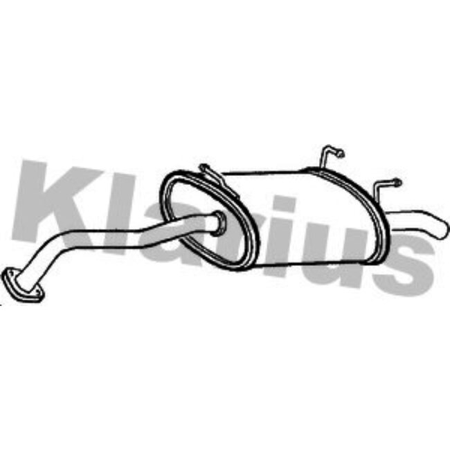 Silencieux Arrière Klarius 230939