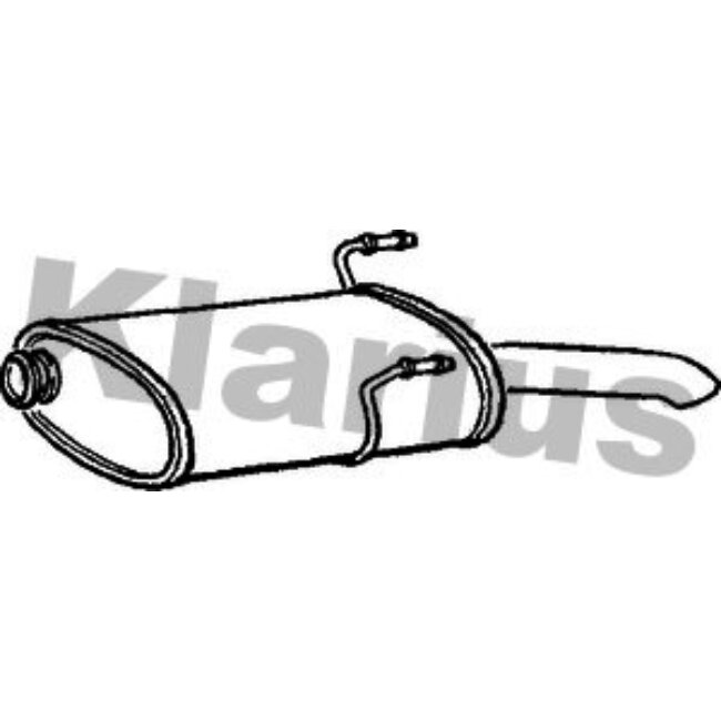 Silencieux Arrière Klarius 210731