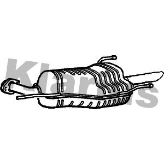 Silencieux Arrière Klarius 220653