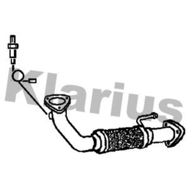 Tuyau Avant Pour Catalyseur Klarius 302020