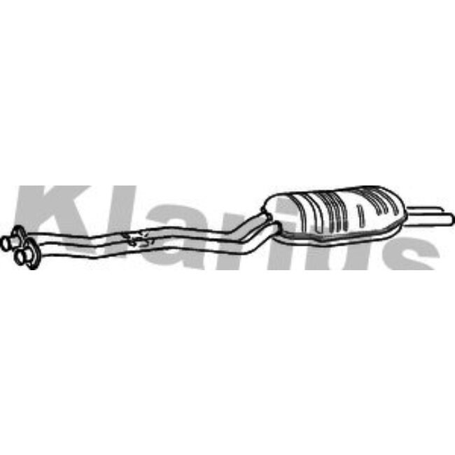 Silencieux Arrière Klarius 250399