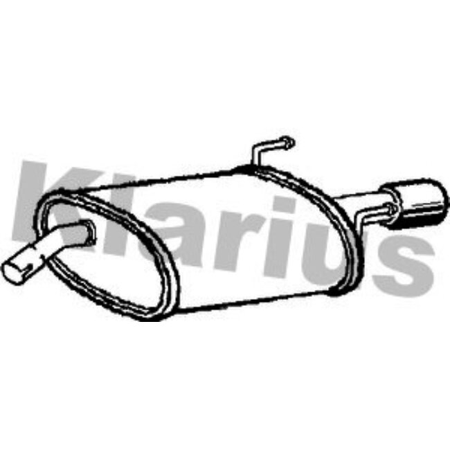 Silencieux Arrière Klarius 211061
