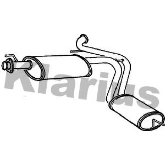 Silencieux Arrière Klarius 250868