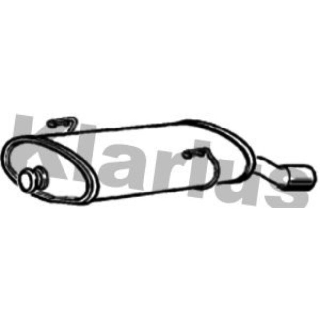 Silencieux Arrière Klarius 210700