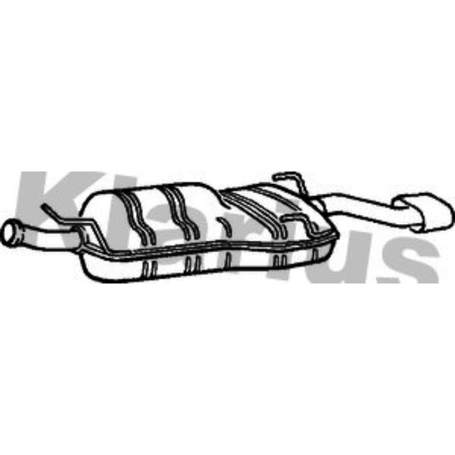 Silencieux Arrière Klarius 230756