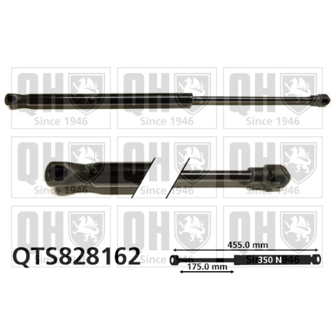 Vérin De Coffre Quinton Hazell Qts828162