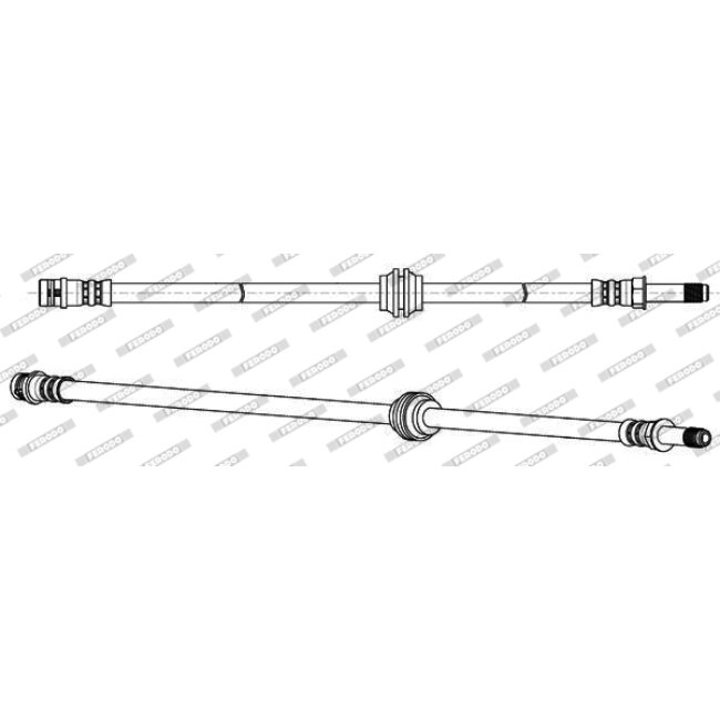 Flexible De Frein Ferodo Fhy2776