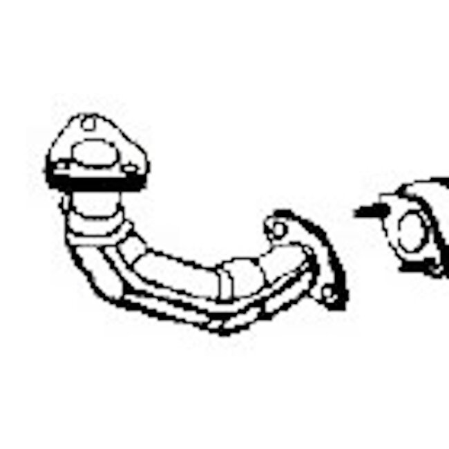 Tube D'échappement Nps M430a109