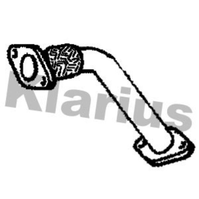 Tuyau Avant Pour Catalyseur Klarius 302129