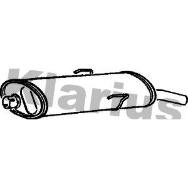 Silencieux Arrière Klarius 210169